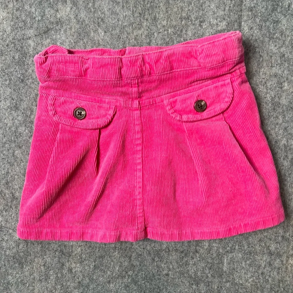 Ralph Lauren Toddler Girl‎ Size 4T Vibrant Pink Corduroy Skirt